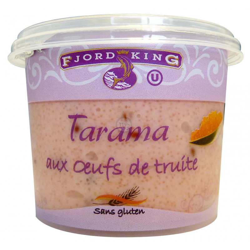 Tarama aux oeufs de truite -100 g -KLP - 11 Tarama aux oeufs de truite -100 g -KLP - 11