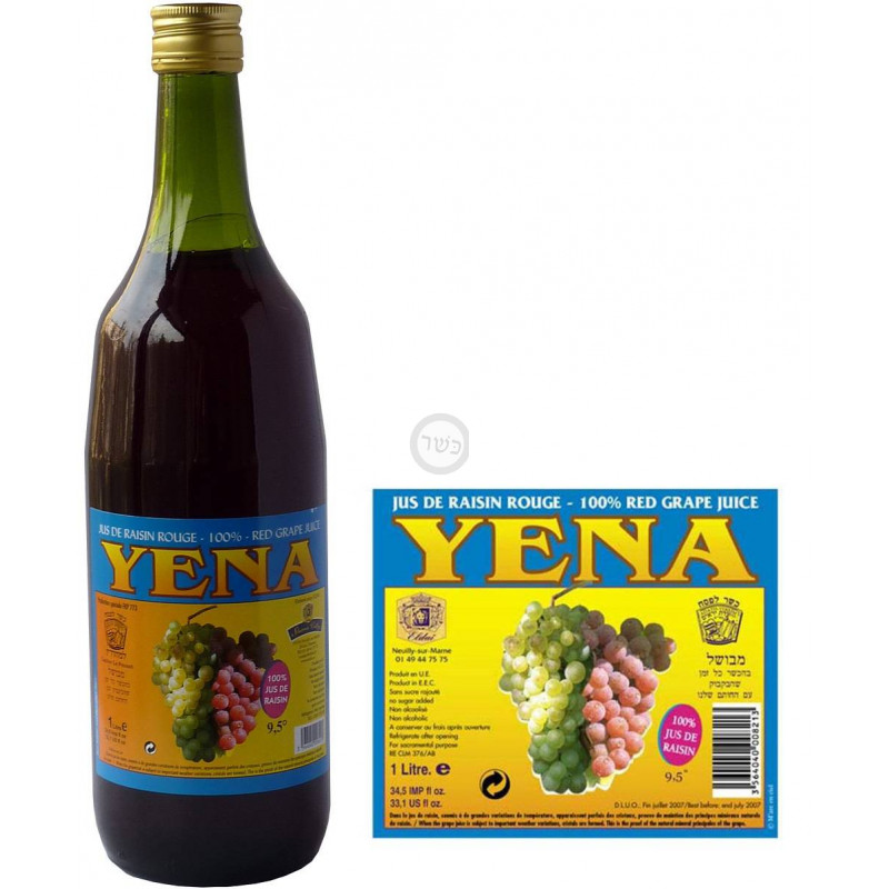 Jus de raisin Yena - rouge - 1 L