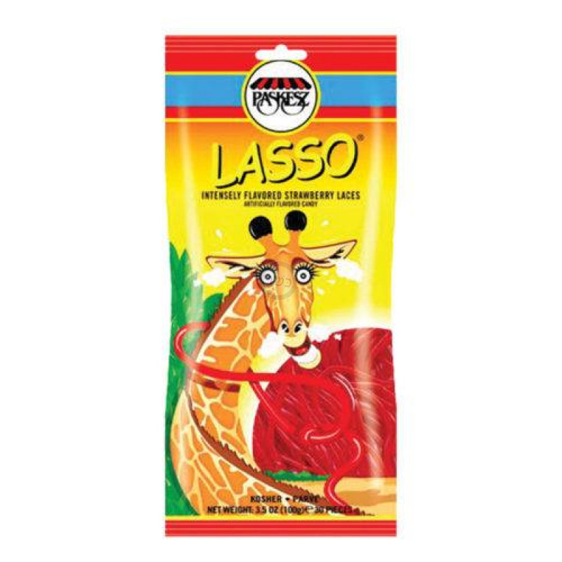 Lasso goût framboise parvé - 100 g 