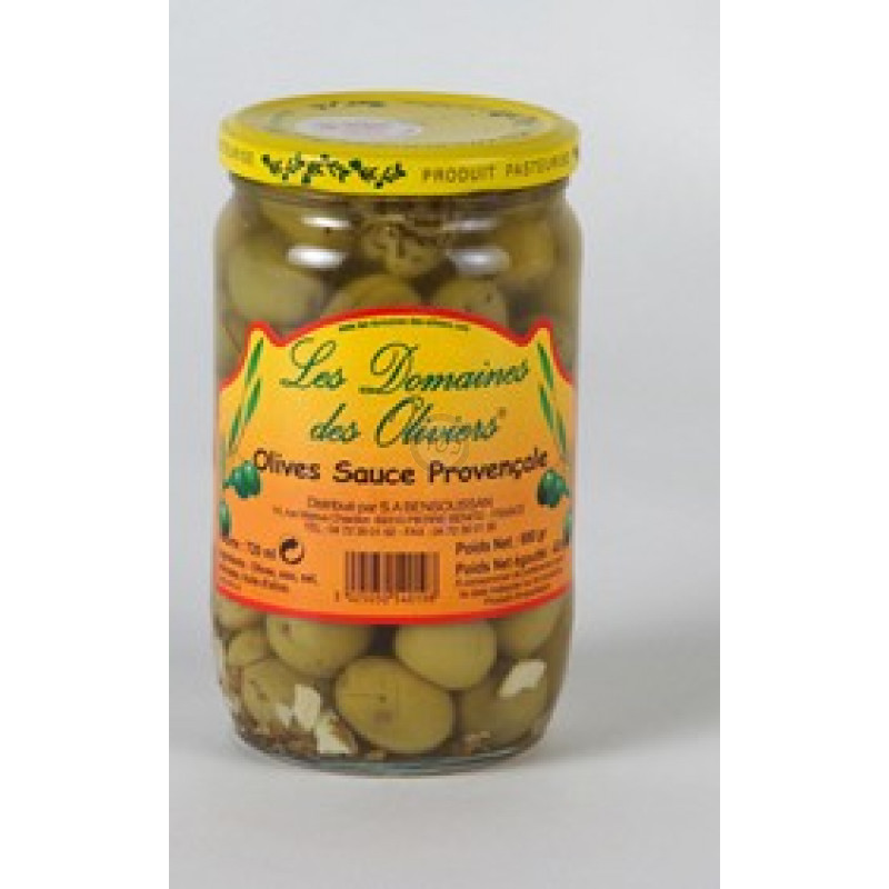 Olives Sauce provençale 72cl
